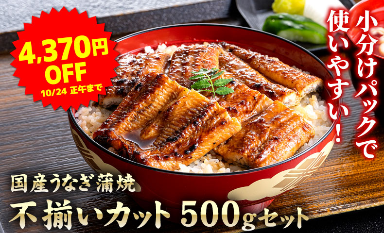 不揃いカット蒲焼