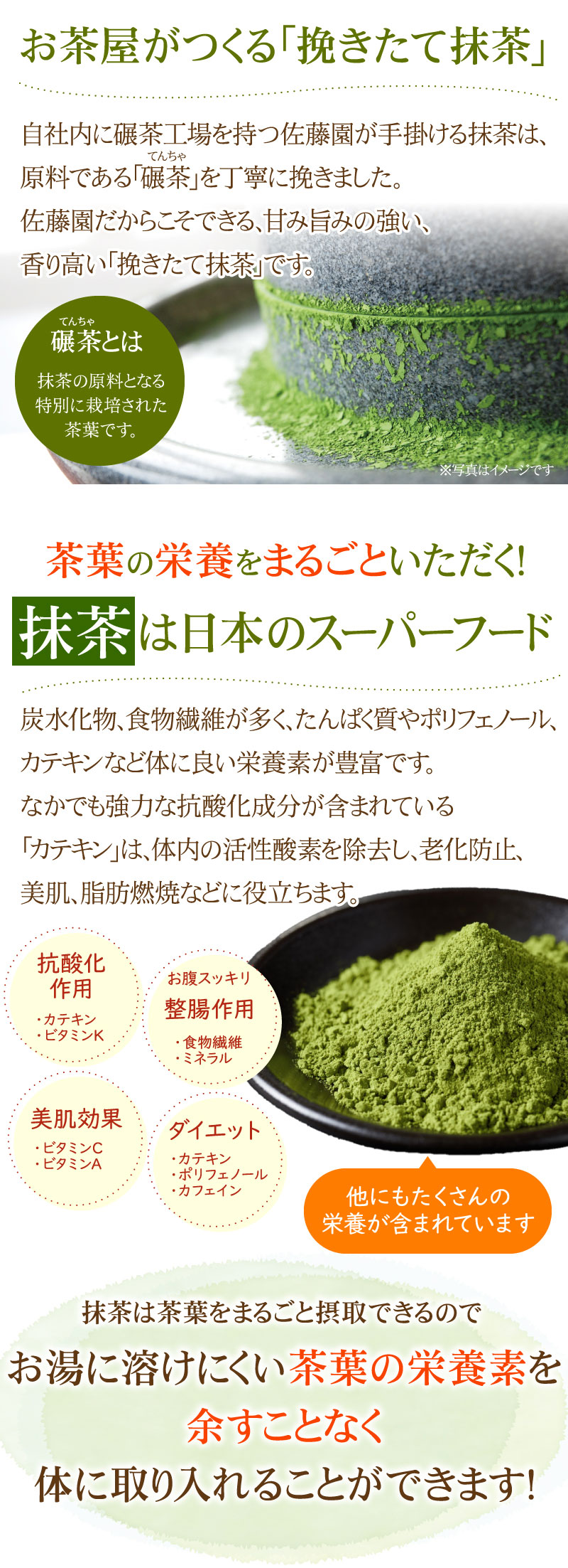 抹茶は日本のスーパーフード