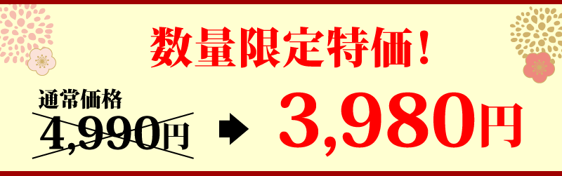 限定特価